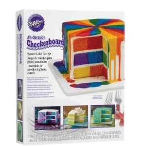 Set Teglia a Schacchiera Quadrata 4 Pezzi Wilton