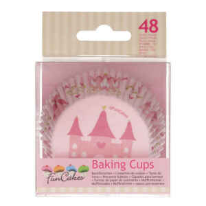 Pirottini - Cupcake Castello Principesse per Cottura 48 Pz FunCakes