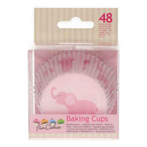Pirottini - Cupcake Baby Girl per Cottura 48 Pz FunCakes