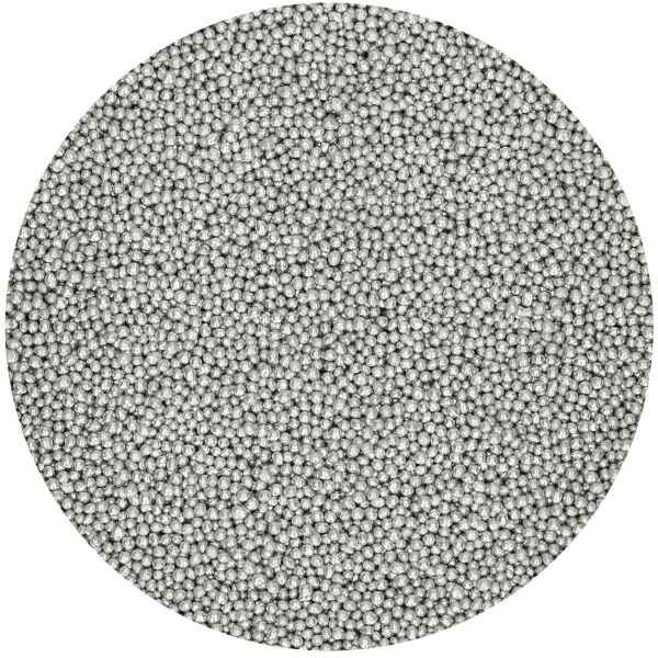 Perline Argento Ø 1,5 mm 80 Grammi FunCakes