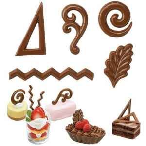 Wilton Stampo in Plastica Accenti per Dessert Candy e Choco