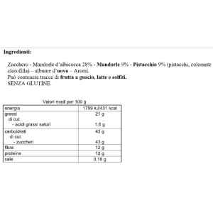 Amaretti al Pistacchio Senza Glutine (min. 500 g)