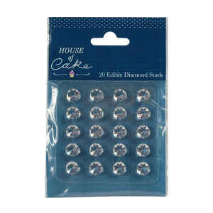 Jelly Diamonds Clear 20 Pz House of Cake