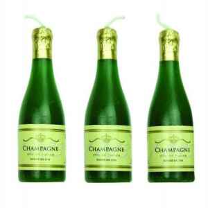 Candele Bottiglia di Champagne 6 Pz PME