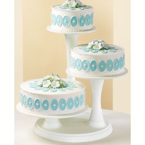 Compleanno 2 Schichten favourall 3 piani piatto da portata Matrimonio Party 3 piani per torta alzata 3 piani per frutta dessert torta nuziale 24 * 24 * 37 cm 