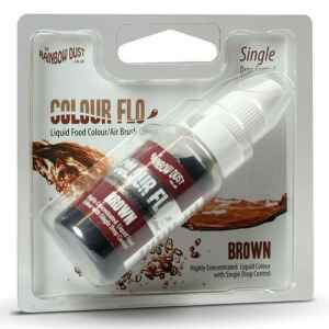 Liquid Colour Airbrush Concentrato Marrone 16 ml Rainbow Dust