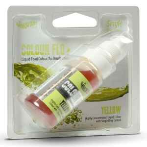 Liquid Colour Airbrush Concentrato Giallo 16 ml Rainbow Dust