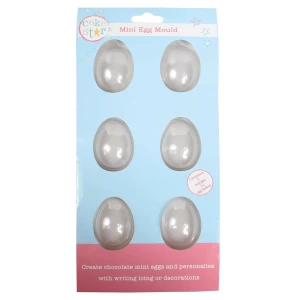 Stampo in Plastica 6 Uova Mini 2 Pz Cake Star