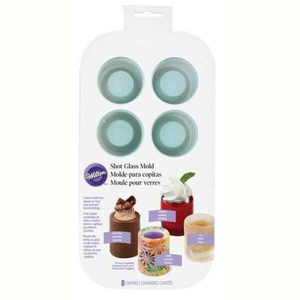 Stampo in Silicone Rotondo Shot Mold Round Wilton