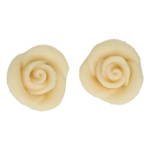 Rose in Marzapane Bianche 6 Pz FunCakes