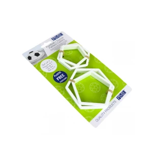 Set Tagliapasta Pentagono Calcio 4 Pezzi PME