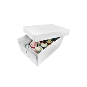 Scatola per 12 Cupcake altezza 14 cm PME