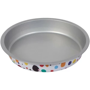 Teglia Semi Usa E Getta Tin Geo Rotondo 20 cm Wilton
