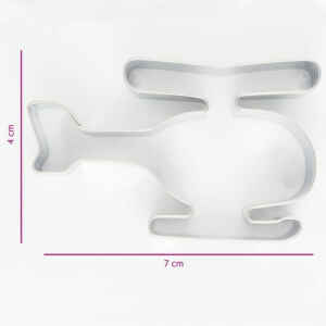 Tagliapasta Elicottero 7 cm Cookie Cutter Bach & Koch Manufacturer