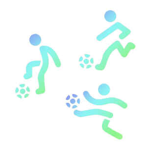 Stencil Sport Calcio 3 Pz JEM