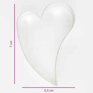 Tagliapasta Cuore Decorativo 7 cm Bach e Koch Manufacturer