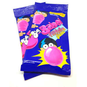 Cotton Candy Bubble Gum Big Babol FiliFolly Gum 6 Pz