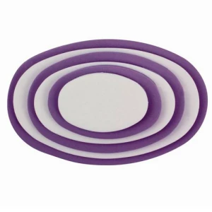Tagliapasta Stampini di Plastica Ovali 6 Pezzi PME