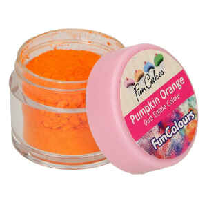 Polvere Edibile FunColours Arancio Zucca 1,5 g FunCakes