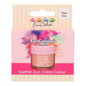 Polvere Colorata Edibile Rosa Perla 2,5 g FunCakes