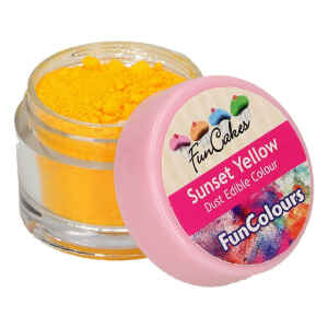 Polvere Colorata Edibile Giallo Tramonto 2,5 g FunCakes
