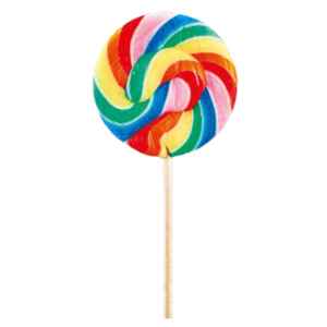 Lecca lecca Lolly Whirl Arcobaleno 10 Pezzi 40 g