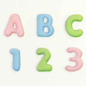 Stampo in Silicone Lettere e Numeri Katy Sue Mold