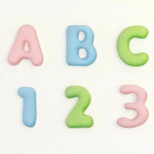 Stampo in Silicone Lettere e Numeri Katy Sue Mold