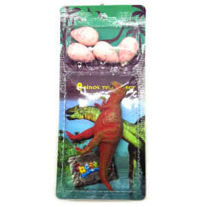 Dinosauro con uova Bubble Gum 6 pz