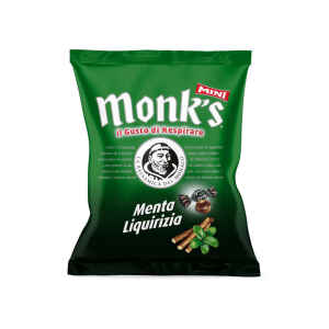 Caramelle Monks Menta Liquirizia