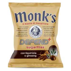Caramella dura Monk's Liquirizia e Ginseng senza zucchero 1 Kg