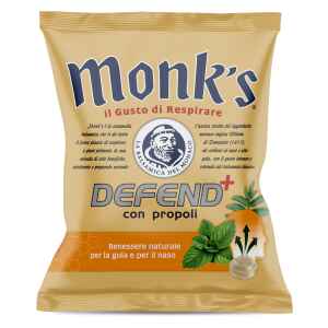 Caramella dura Monk's DEFEND con propoli