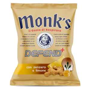 Caramella dura Monk's DEFEND Zenzero e Limone