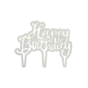 Cake Topper e Tagliapasta Happy Birthday Classico PME