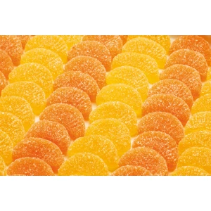 Caramelle gommose Spicchi arancia e limone aciduli Senza Glutine min. 500 g