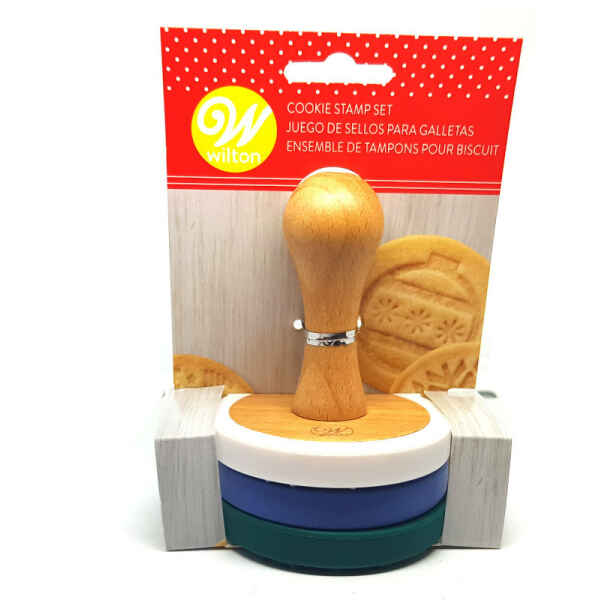 Set di timbri Large per biscotti Wilton Holiday