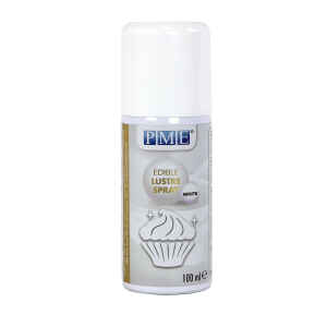 Colorante Spray Lustre Bianco Edibile 100 ml PME