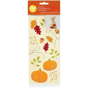 Treat Bags Pumpkin 20 Pz Wilton