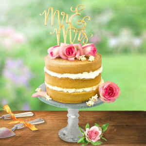 Cake Topper e Tagliapasta Mr & Mrs PME