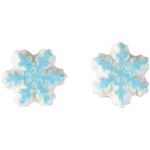 Decorazione Icing Fiocchi di neve scintillanti 24 Pz Wilton