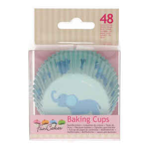 Pirottini - Cupcake Baby Boy per Cottura 48 Pz FunCakes