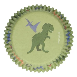 Pirottini - Cupcake Dinosauro per Cottura 48 Pz FunCakes