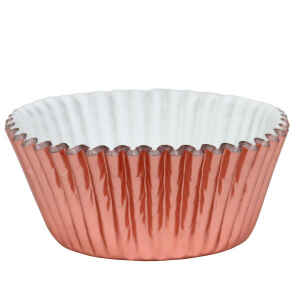 Pirottini - Cupcake Rose Gold Metallic Ø 5 cm 30 Pz PME