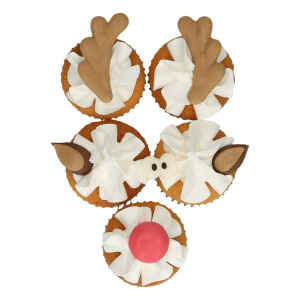 Decorazioni di zucchero Rudolph la Renna Senza Glutine FunCakes