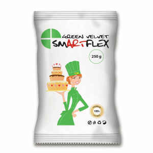Pasta di zucchero Velvet Verde 250 g SmartFlex