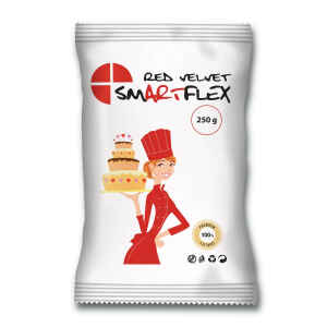 Pasta di zucchero Velvet Rossa 250 g SmartFlex