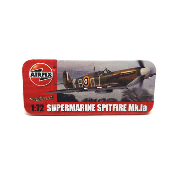Mini Latta Rettangolare Tascabile Slider Supermarine Spitfire MK.1a