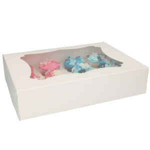 Cupcake Box 12 Bianco 3 Pz FunCakes