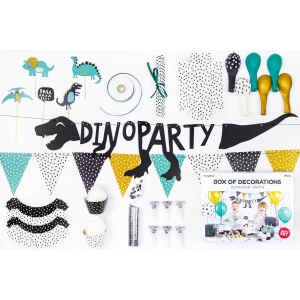 Set decorazioni per feste - Dinosauri 39 Pz PartyDeco