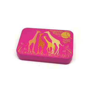 Latta Sara Miller Slip Lid Pocket Tins - Giraffa Sara Miller